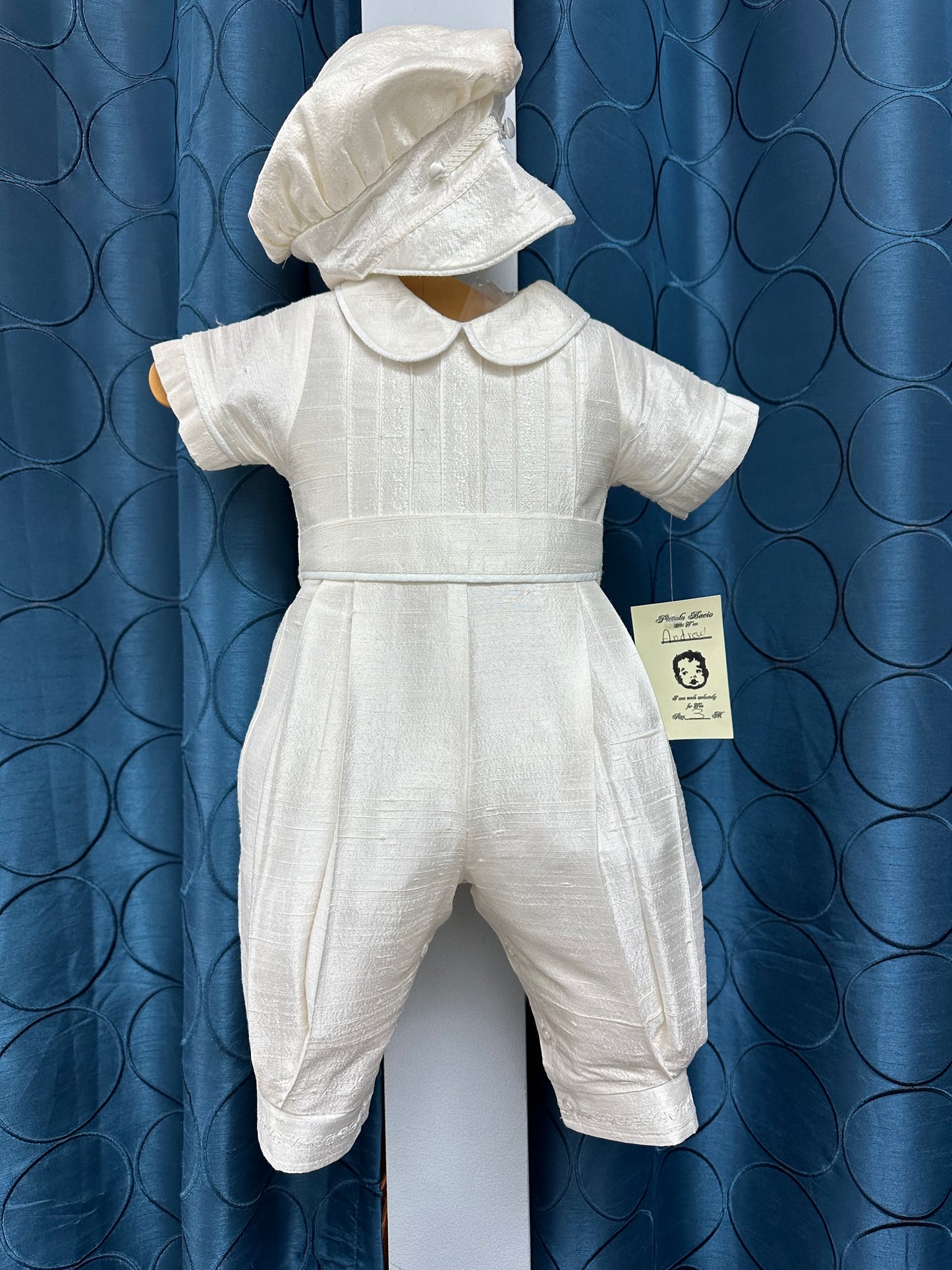 Andrew by Piccolo Bacio - Silk Classic Boys One Piece Outfit