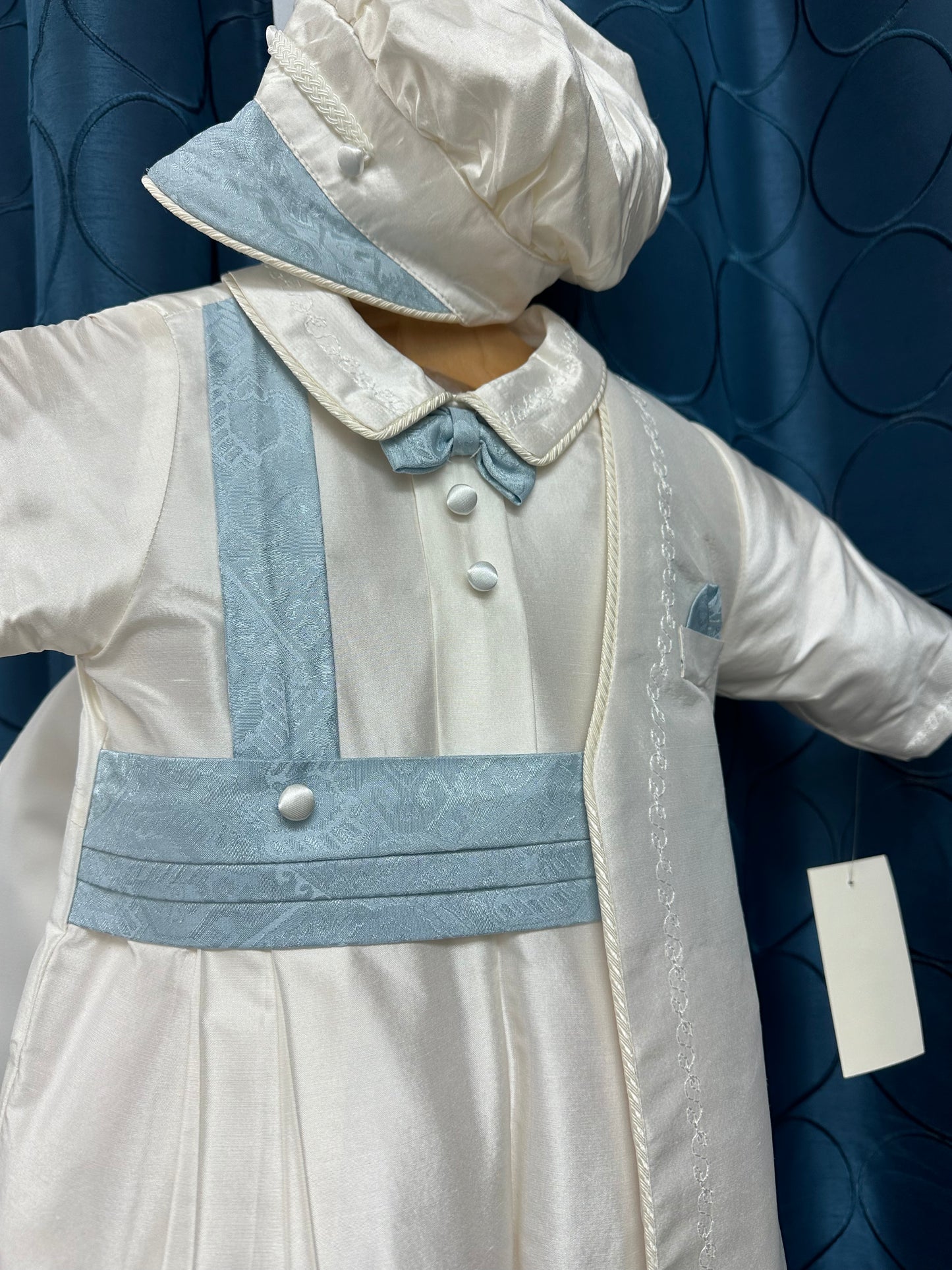 Lorenzo Blue by Piccolo Bacio - Classic Boys One Piece Outfit with Jacket