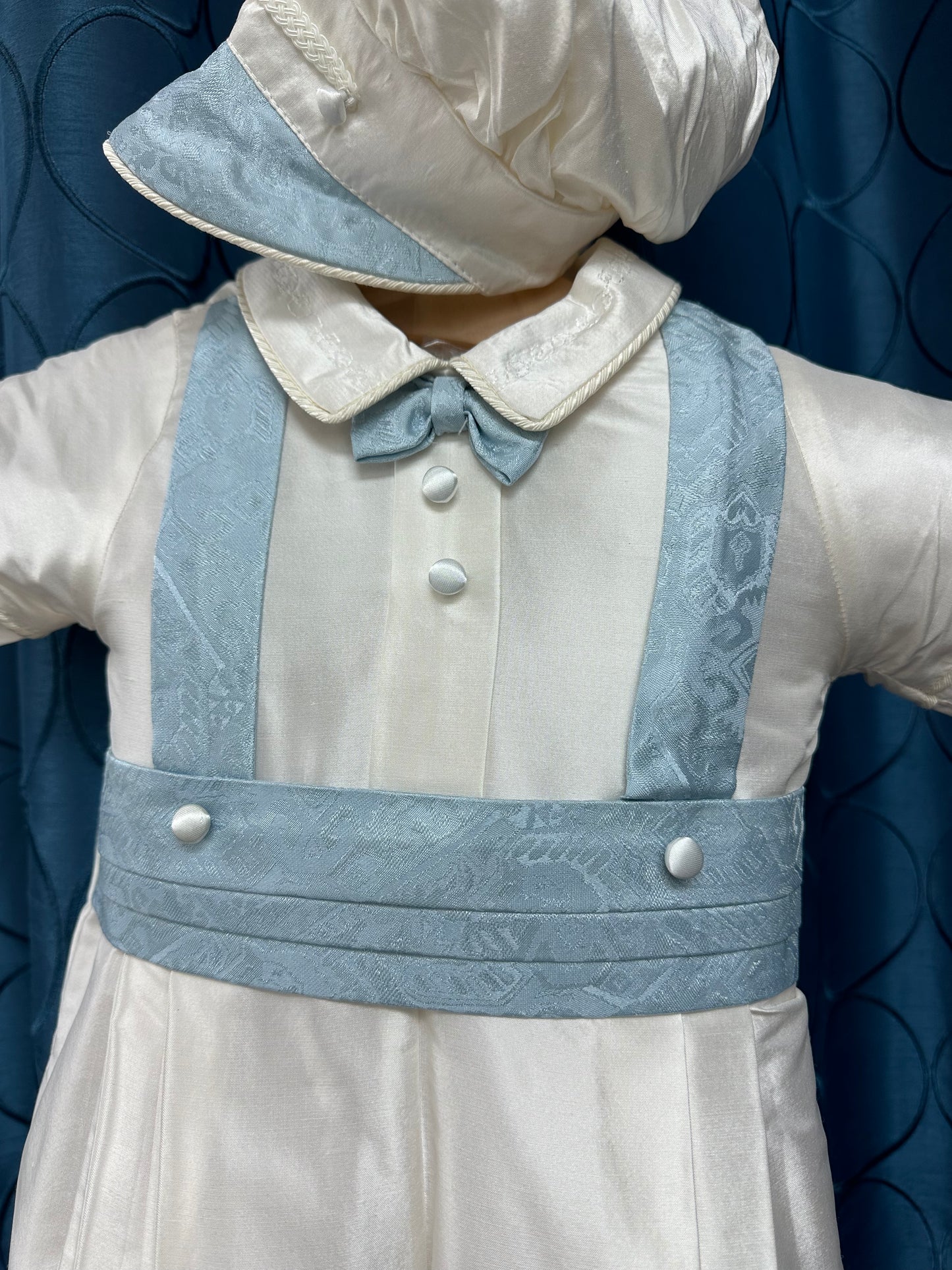 Lorenzo Blue by Piccolo Bacio - Classic Boys One Piece Outfit with Jacket