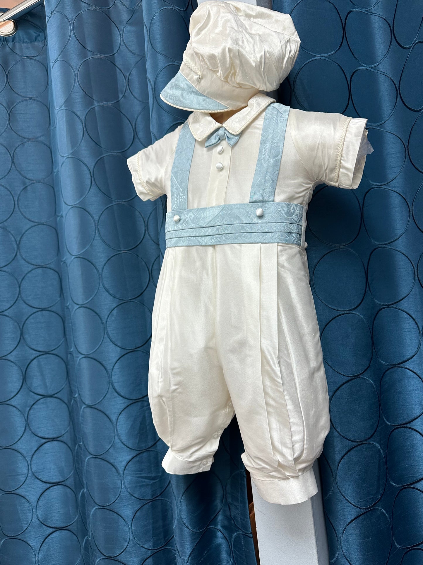 Lorenzo Blue by Piccolo Bacio - Classic Boys One Piece Outfit with Jacket