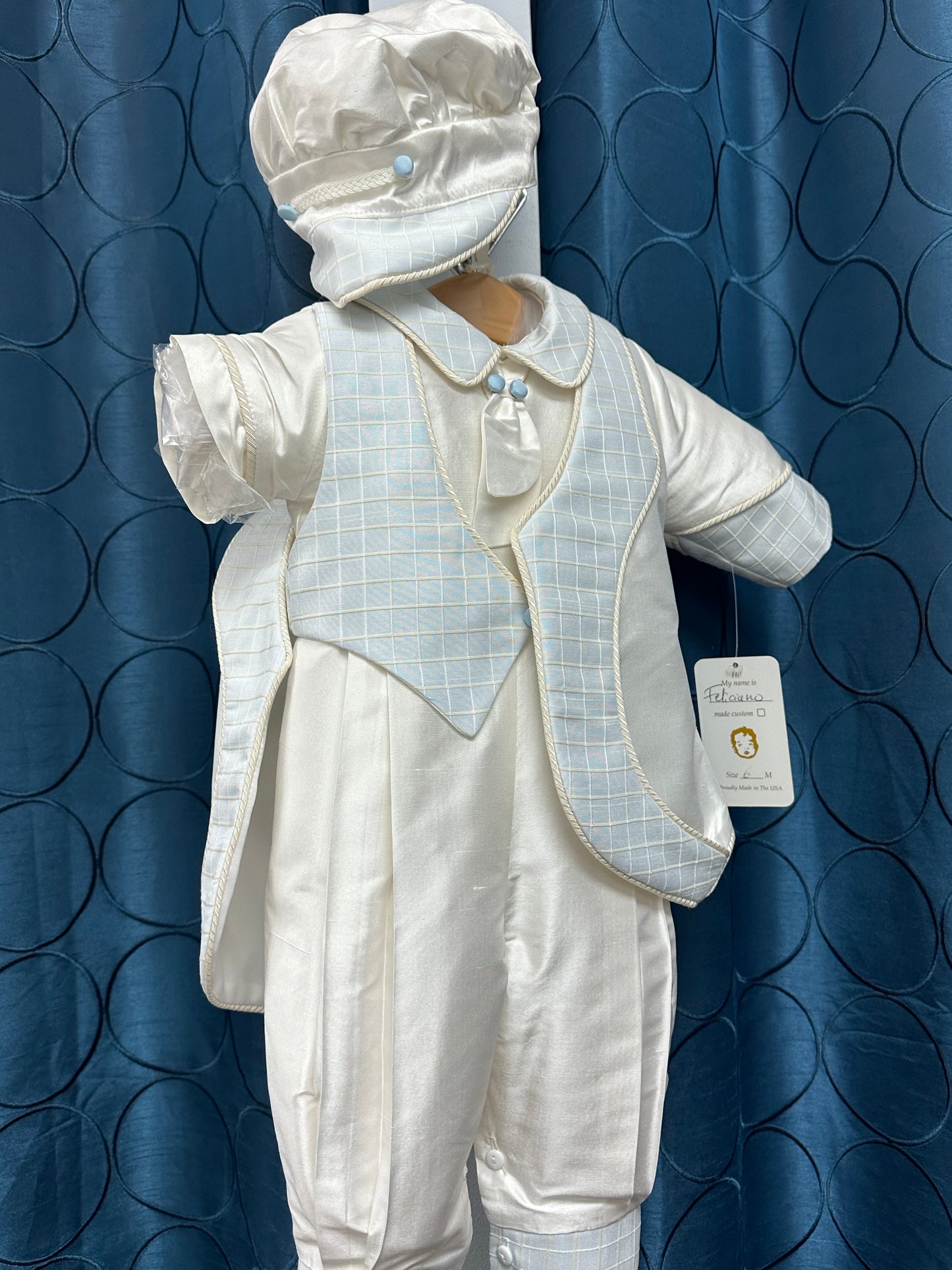 Feliciano by Piccolo Bacio - Classic Boys One Piece Outfit with Jacket