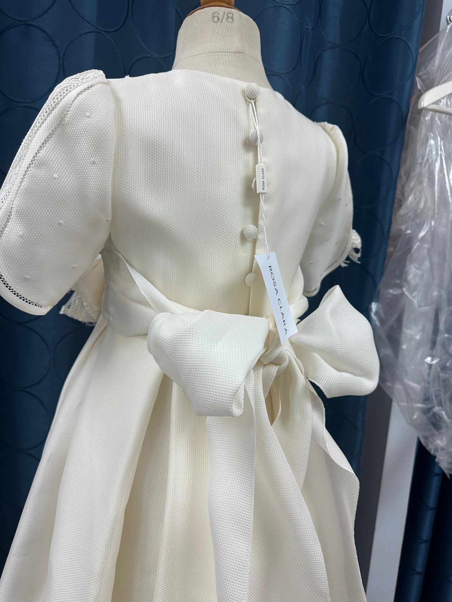 Rosa Clara Silk Communion Gown