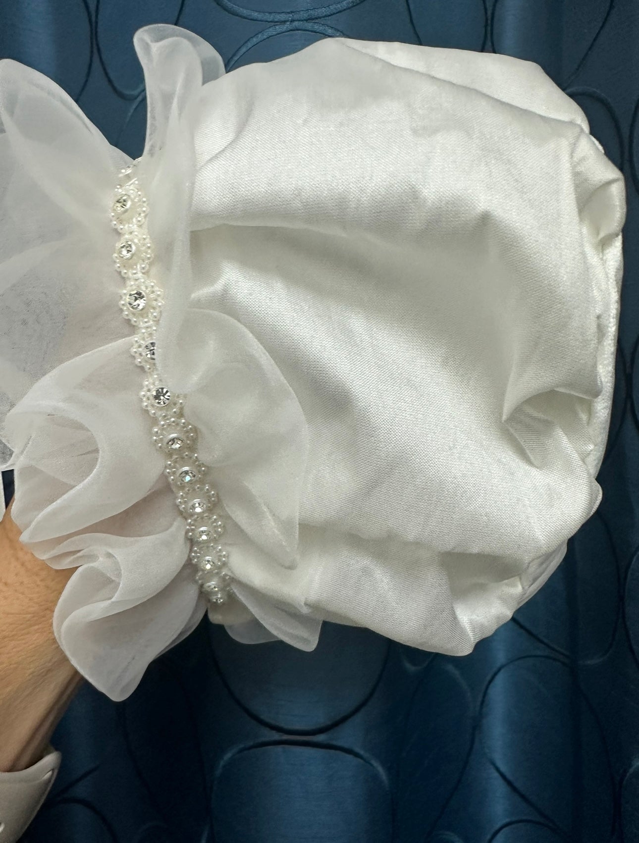 Fiona by Piccolo Bacio - Beautiful Traditional Silk Heirloom gown