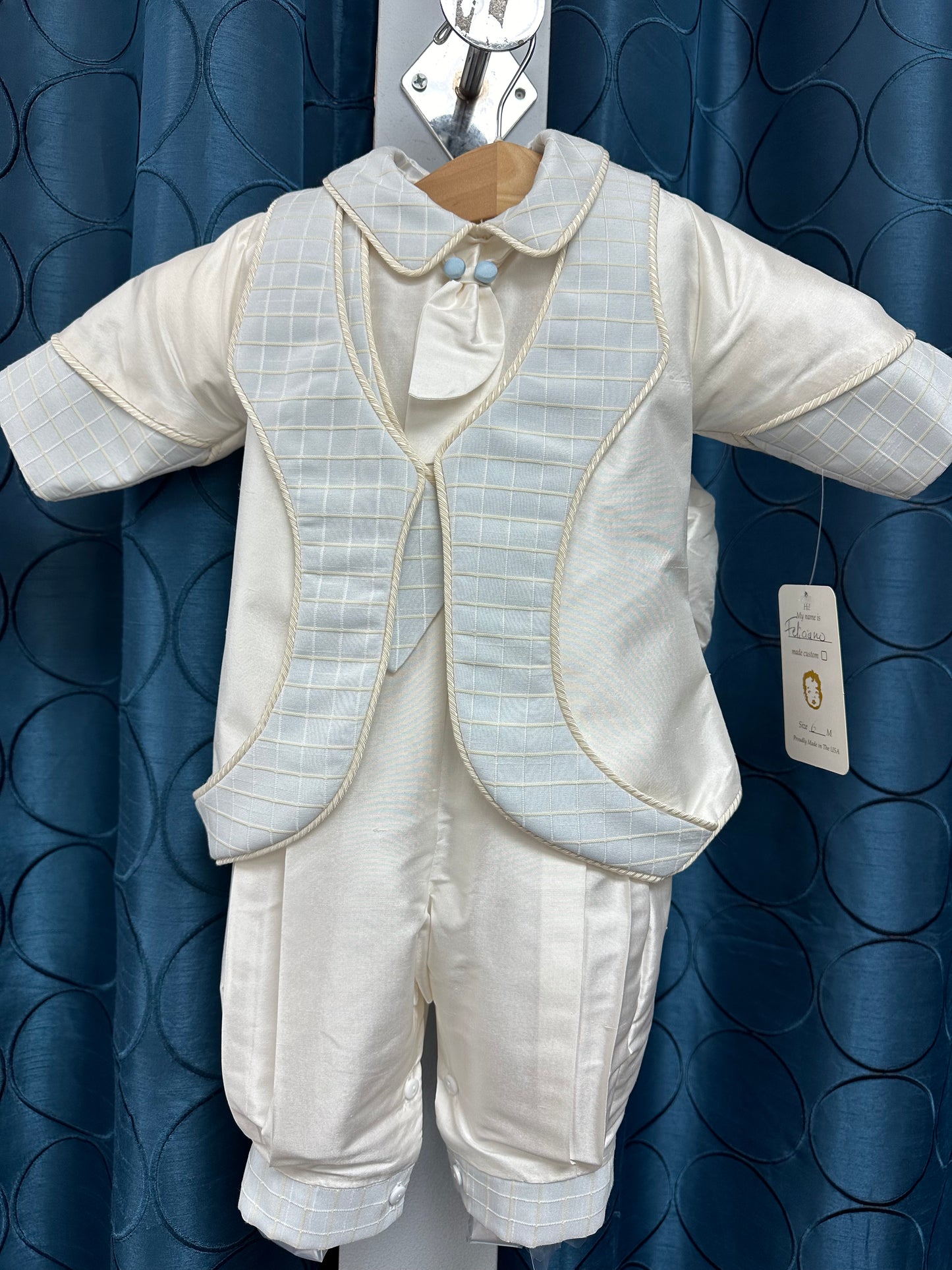 Feliciano by Piccolo Bacio  - Classic Boys One Piece Outfit with Jacket