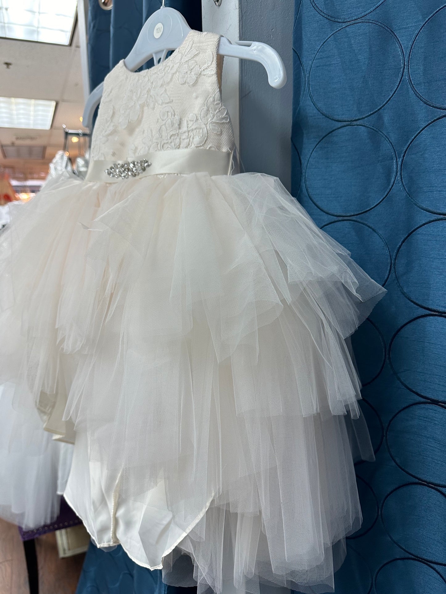 Lace and Tulle High Low 1st Birthday Dress