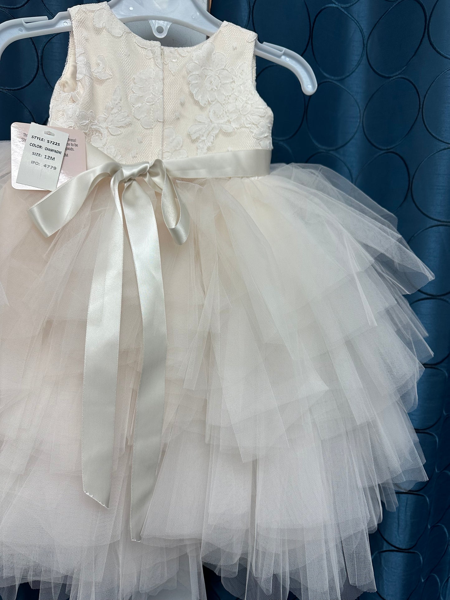 Lace and Tulle High Low 1st Birthday Dress