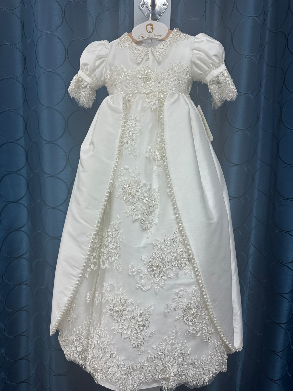 Madeline by Piccolo Bacio - Silk and Lace heirloom gown – My Store